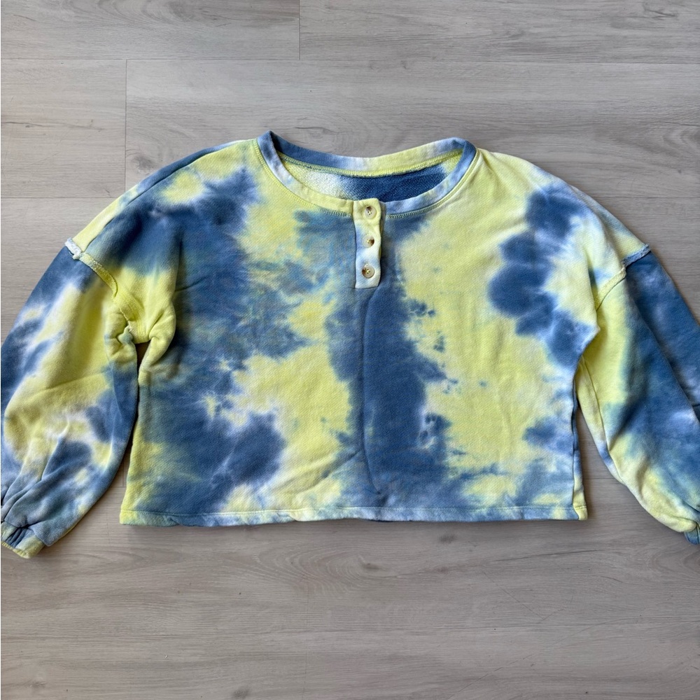 Anthropologie Tie-dye Sweater